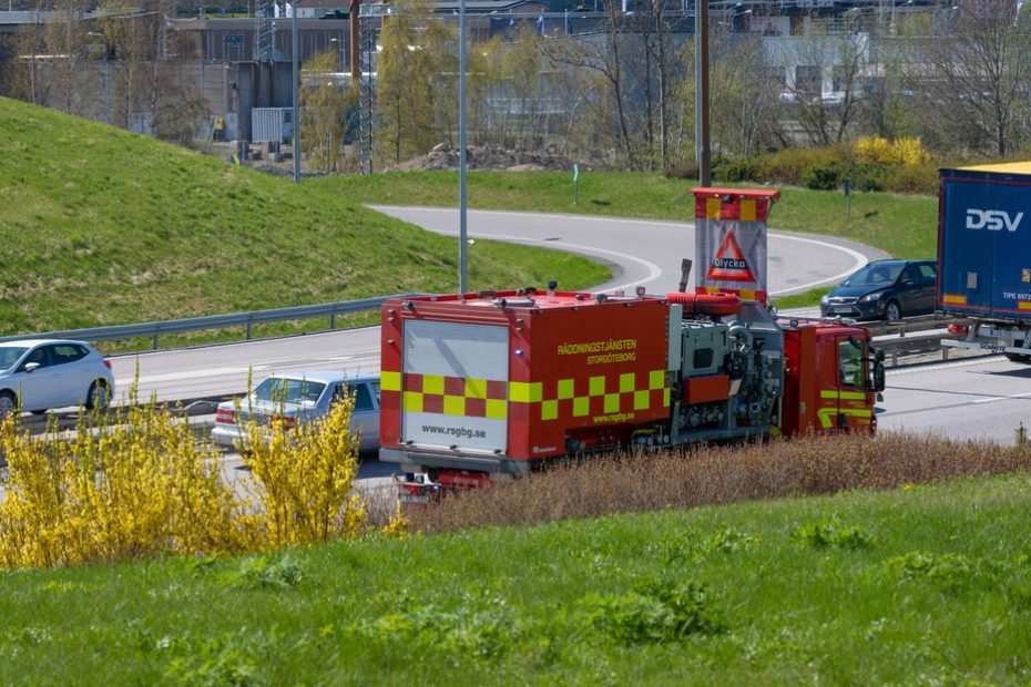 Trafikolycka räddningstjänsten