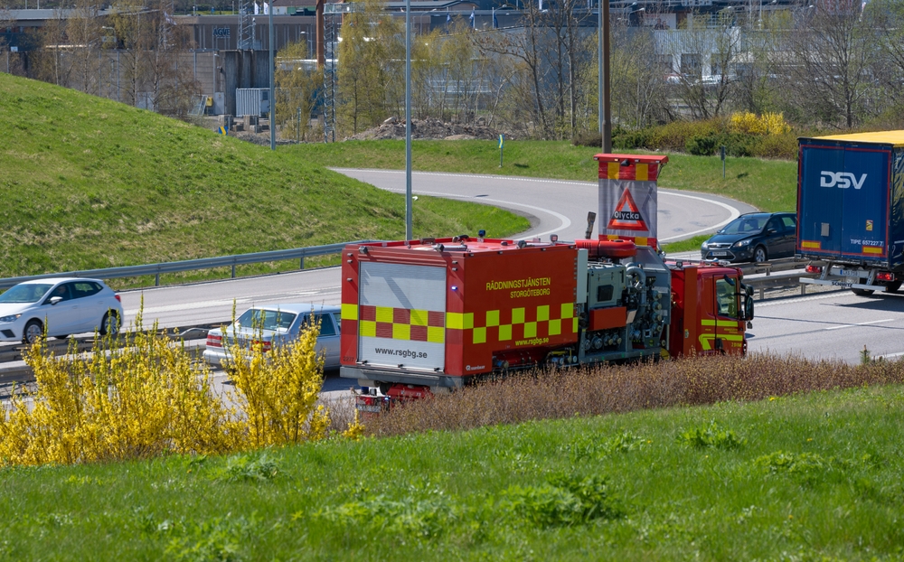 Trafikolycka räddningstjänsten