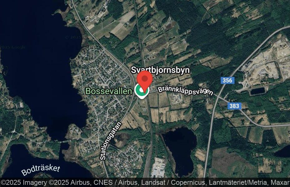 Händelseplats, Google Maps