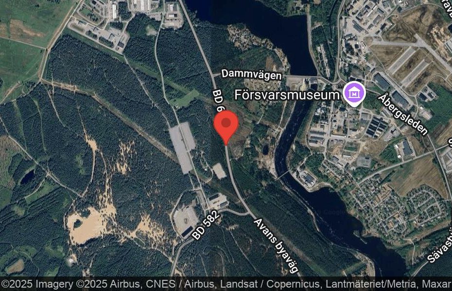 Händelseplats, Google Maps