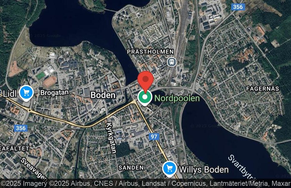 Händelseplats, Google Maps